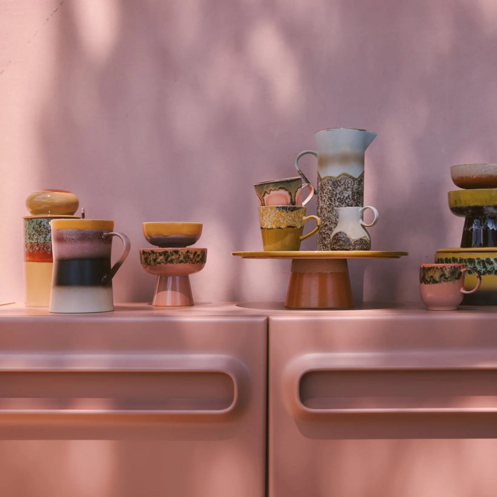 PRE ORDER 70s ceramics: Americano Mug Blossom - Image 3