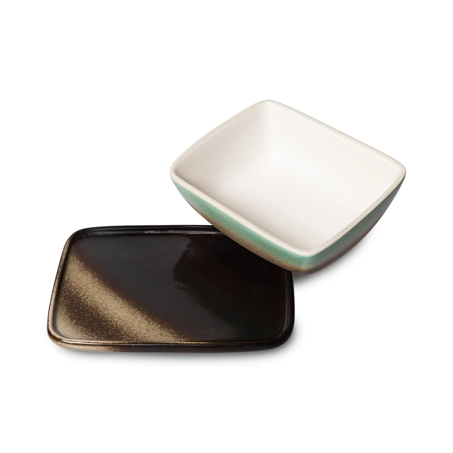 PRE ORDER 70s Ceramics Butter Dish Mercury - Image 5