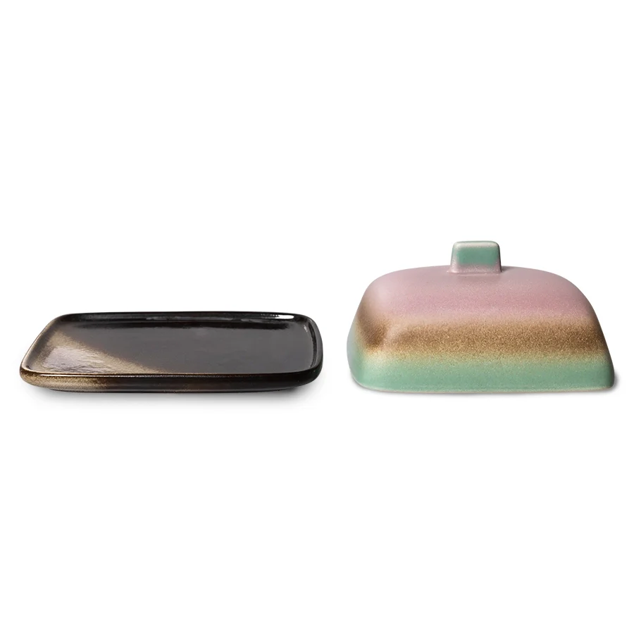 PRE ORDER 70s Ceramics Butter Dish Mercury - Image 6