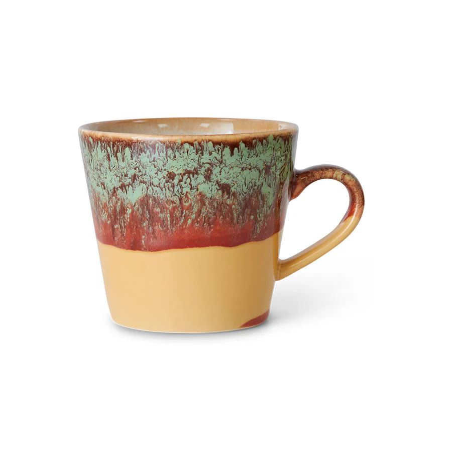 PRE ORDER 70s ceramics: Cappuccino Mug Cove