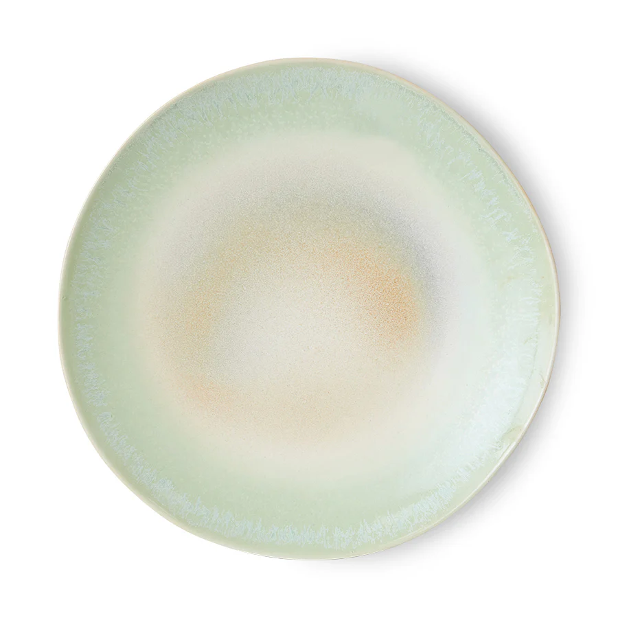 PRE ORDER 70s Ceramics Dinner Plates Palms - Image 5