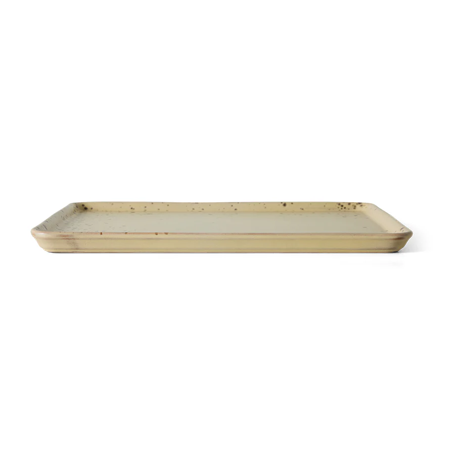 70s Ceramics: Large Tray Grit - Image 5