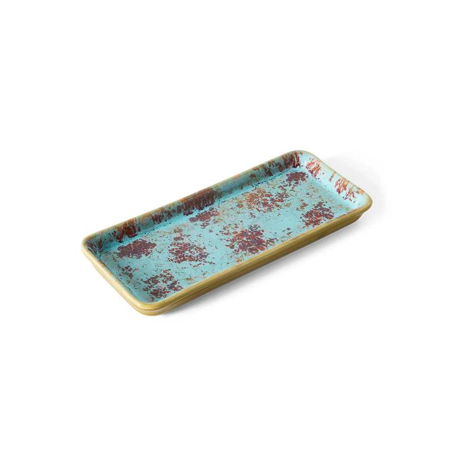 70s Ceramics: Small Dish Patina