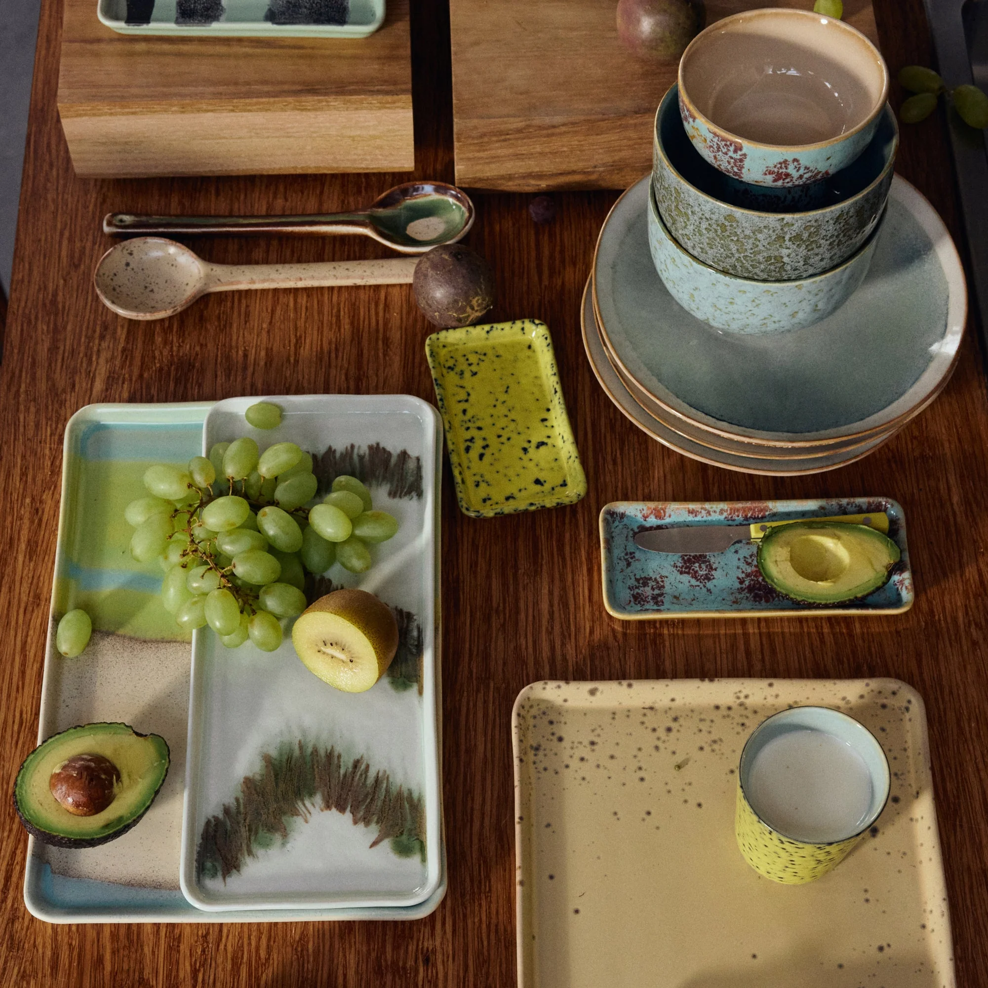 70s Ceramics: Small Dish Patina - Image 2