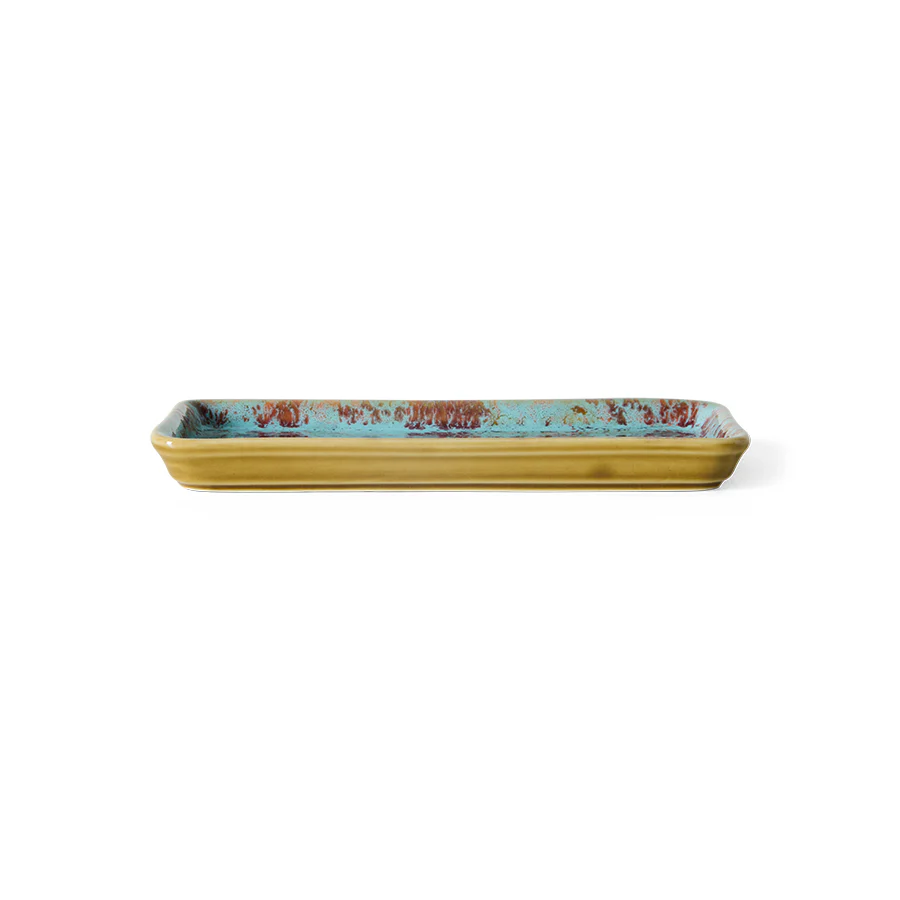 70s Ceramics: Small Dish Patina - Image 3