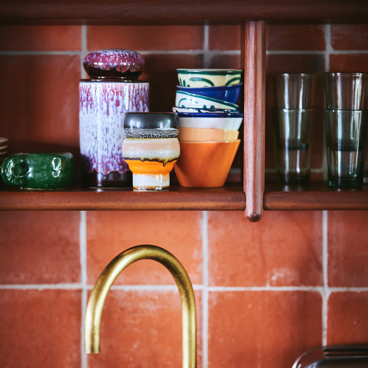 70s Ceramics: Storage Jar: Yeti - Image 3
