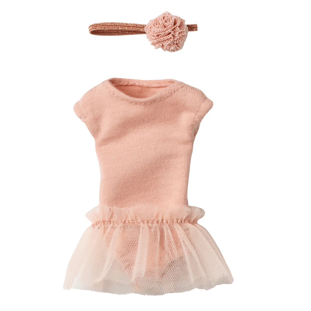 Ballet Suit and Skirt Rose, Size 1