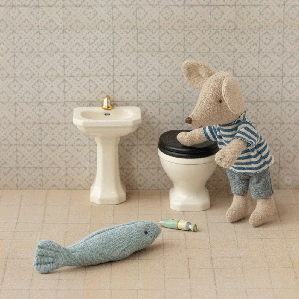 Bathroom Sink, Mouse - Off White - Image 2