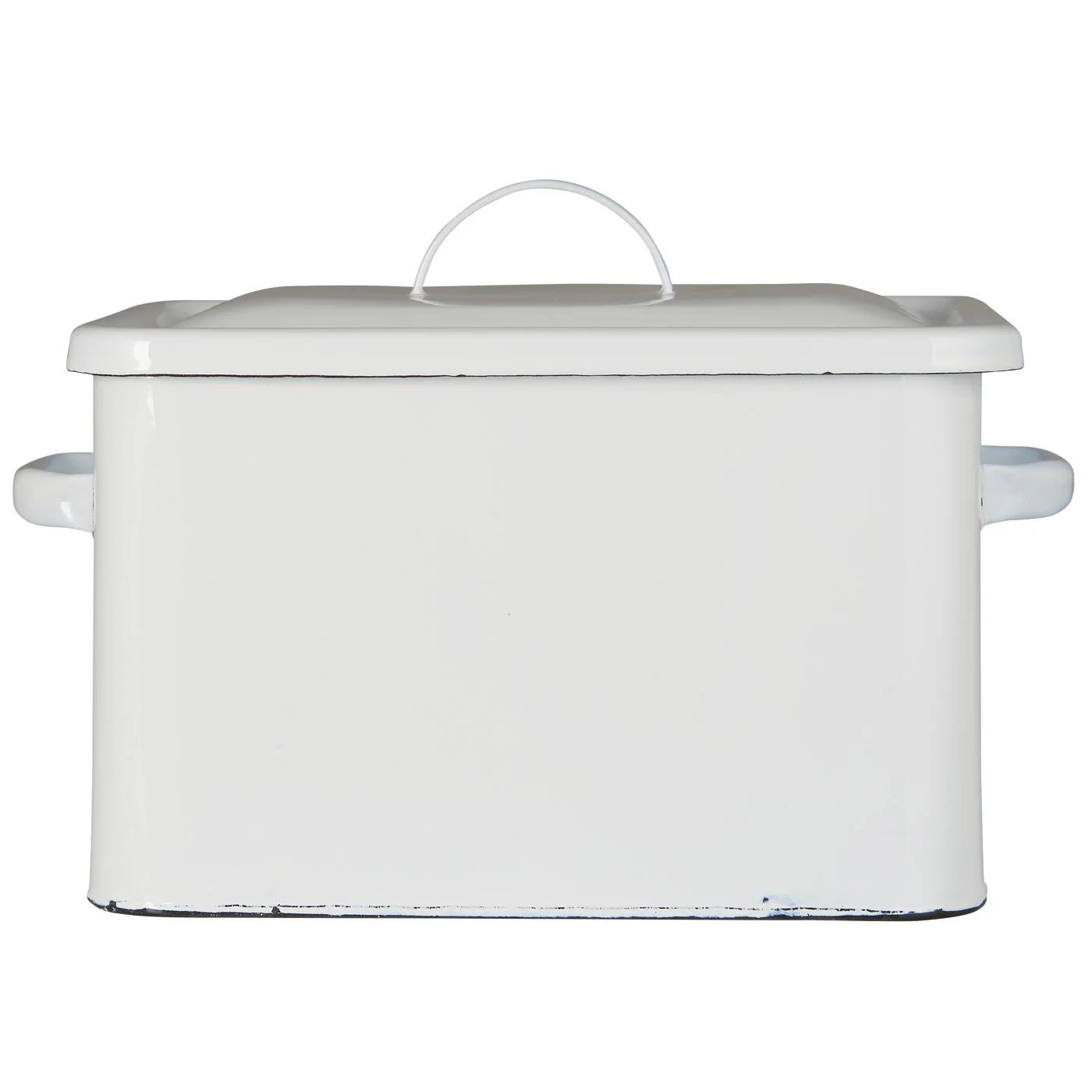 Bread Box Enamel - White