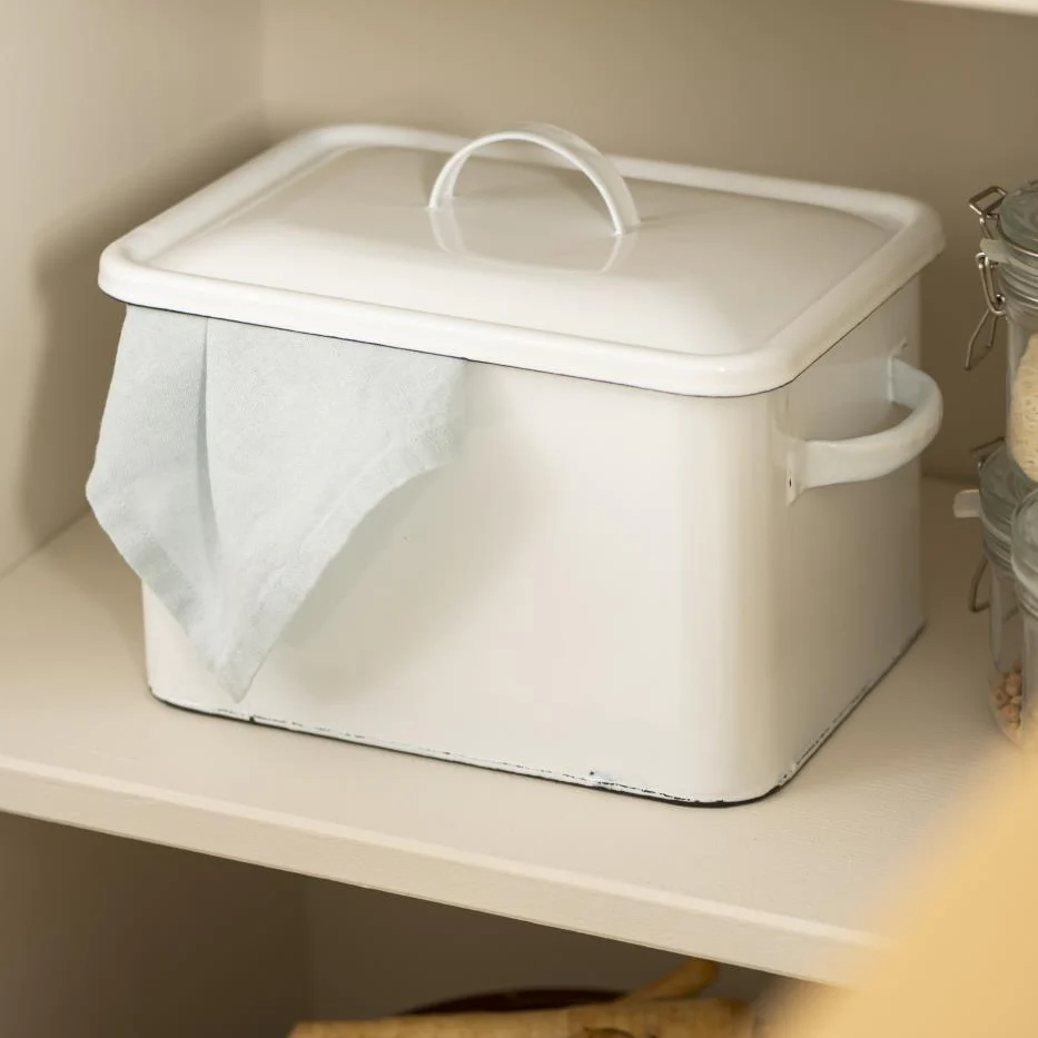 Bread Box Enamel - White - Image 4