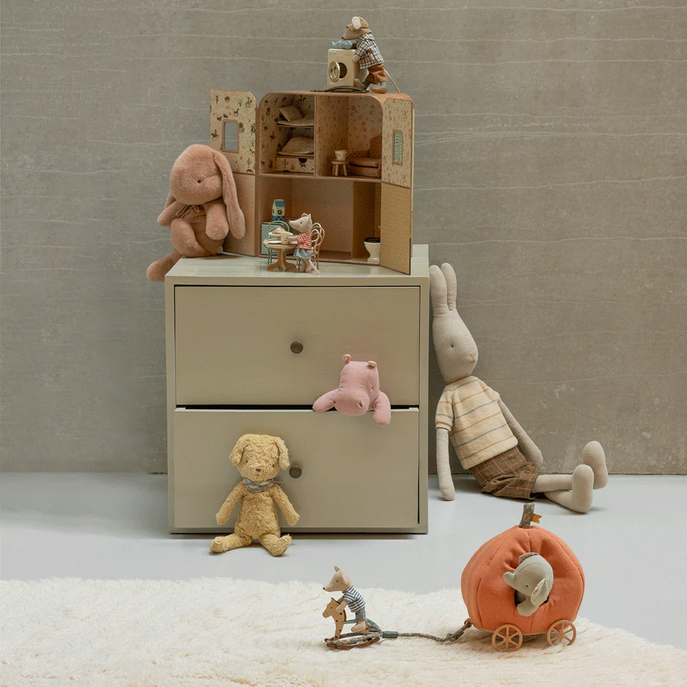 Pumpkin Carriage Mouse - Blue Tip - Image 2