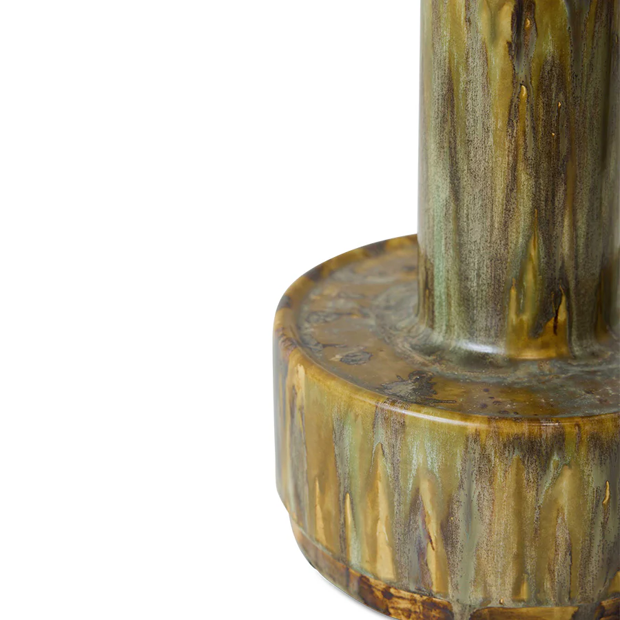 Ceramic Lamp Base Reactive Green - Image 6