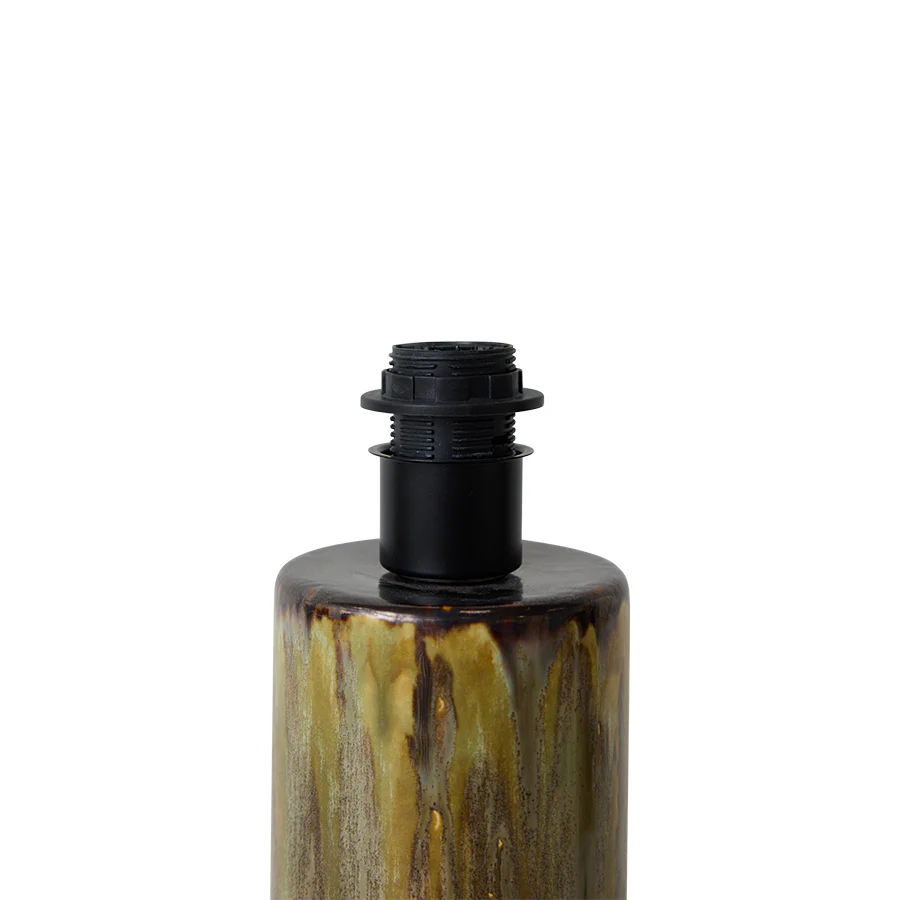 Ceramic Lamp Base Reactive Green - Image 7