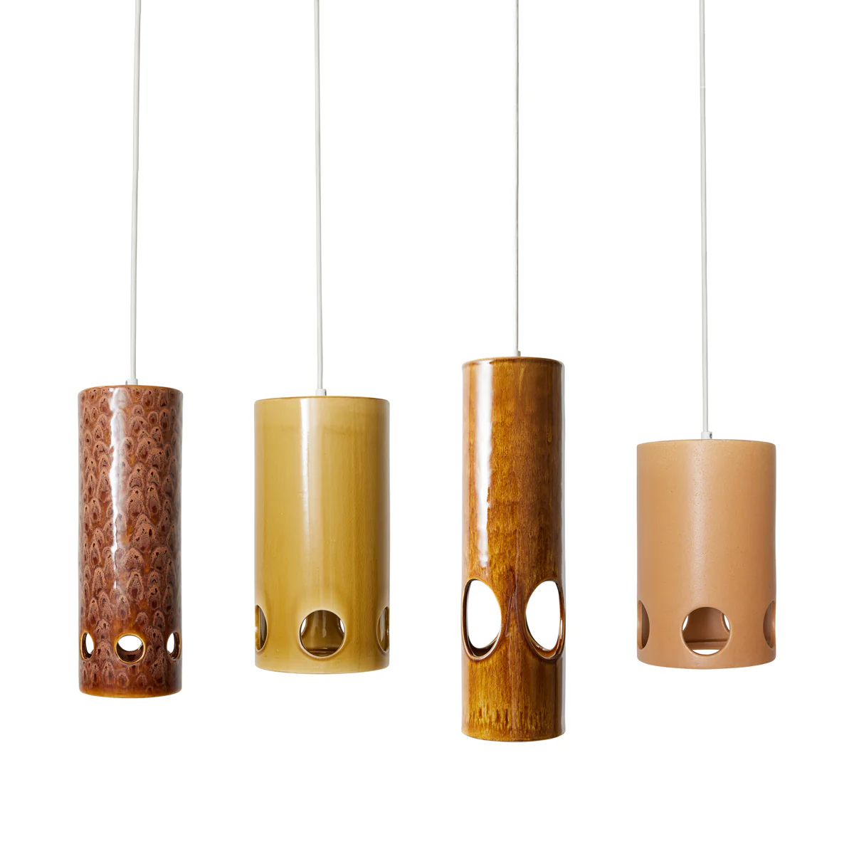 Ceramic Pendant Lamp Rosewood - Image 4