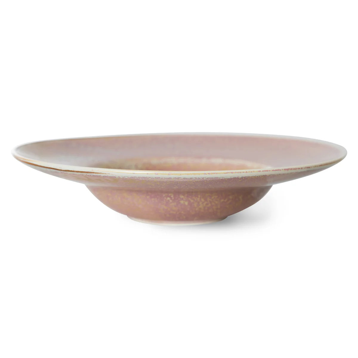 Pre-order Chefs Ceramics - Pasta Plate Rustic Pink - Image 4