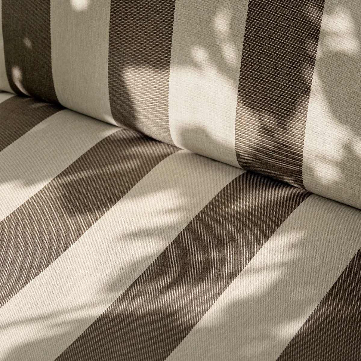 Desert 3-seater Stripe - Black/Chocolate - Image 3
