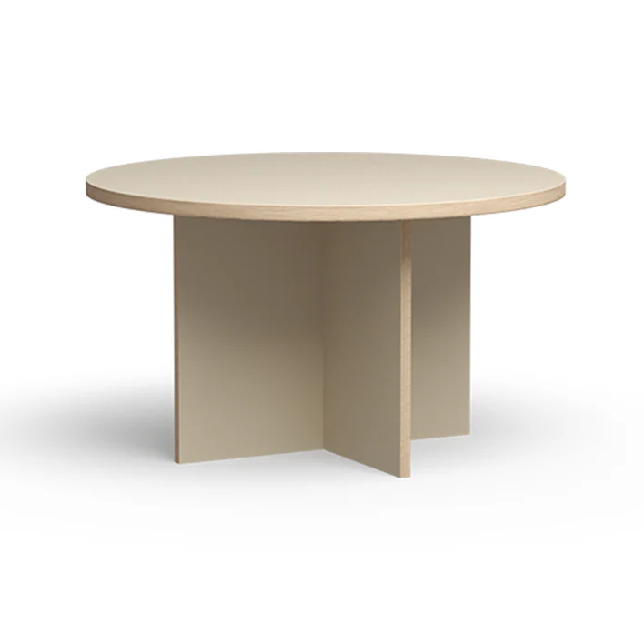 Dining Table Cream Round 130cm