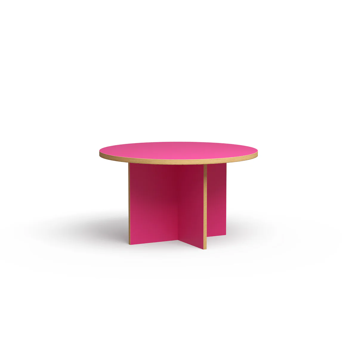 Dining Table Raspberry, Round, 130cm - 6 Colours Available - Image 5