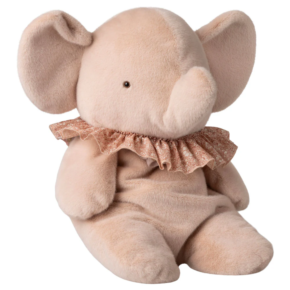 Pre-order Elephant Plush Big - Powder