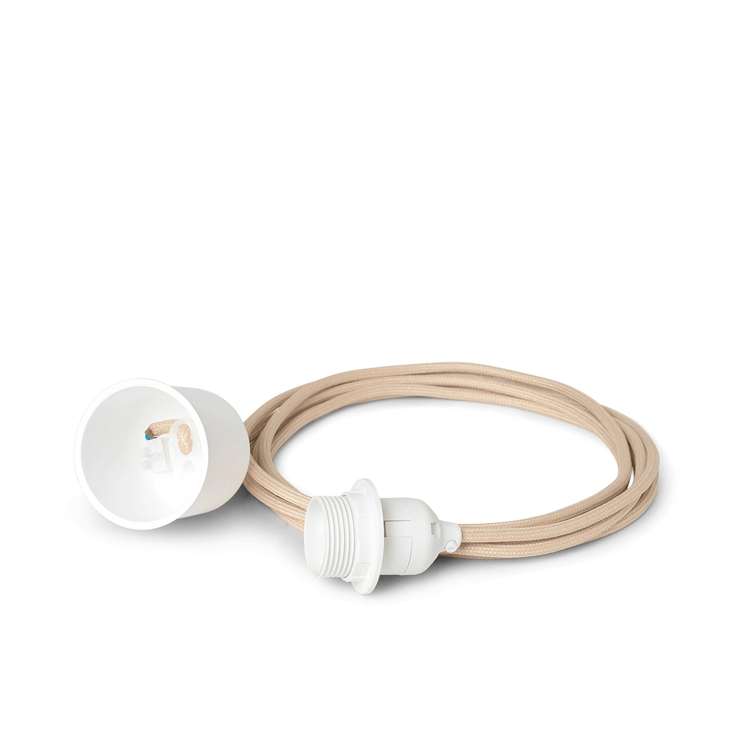 Fabric Cord Set 2m - Pendant - Sand