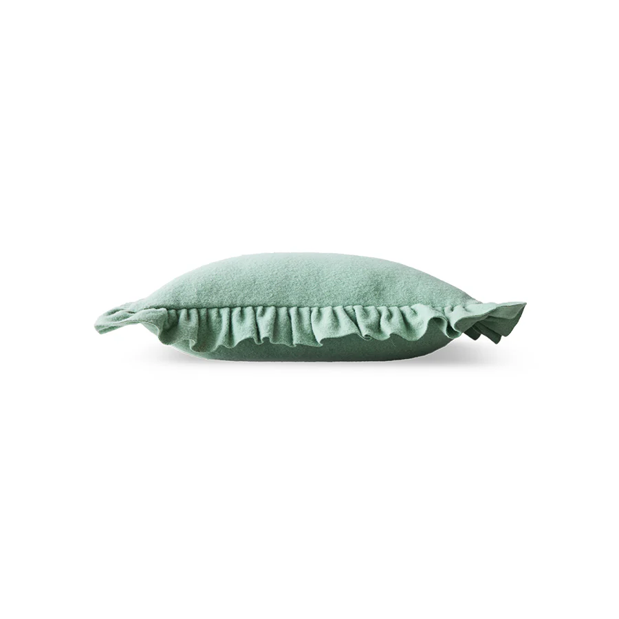 Felt Cushion, Mint 60x40cm - Image 3