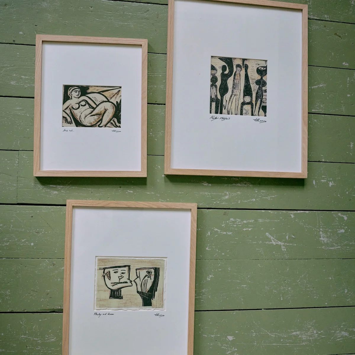 Pre-order Framed Artwork Funky Ninja's, 40x50cm - Image 2