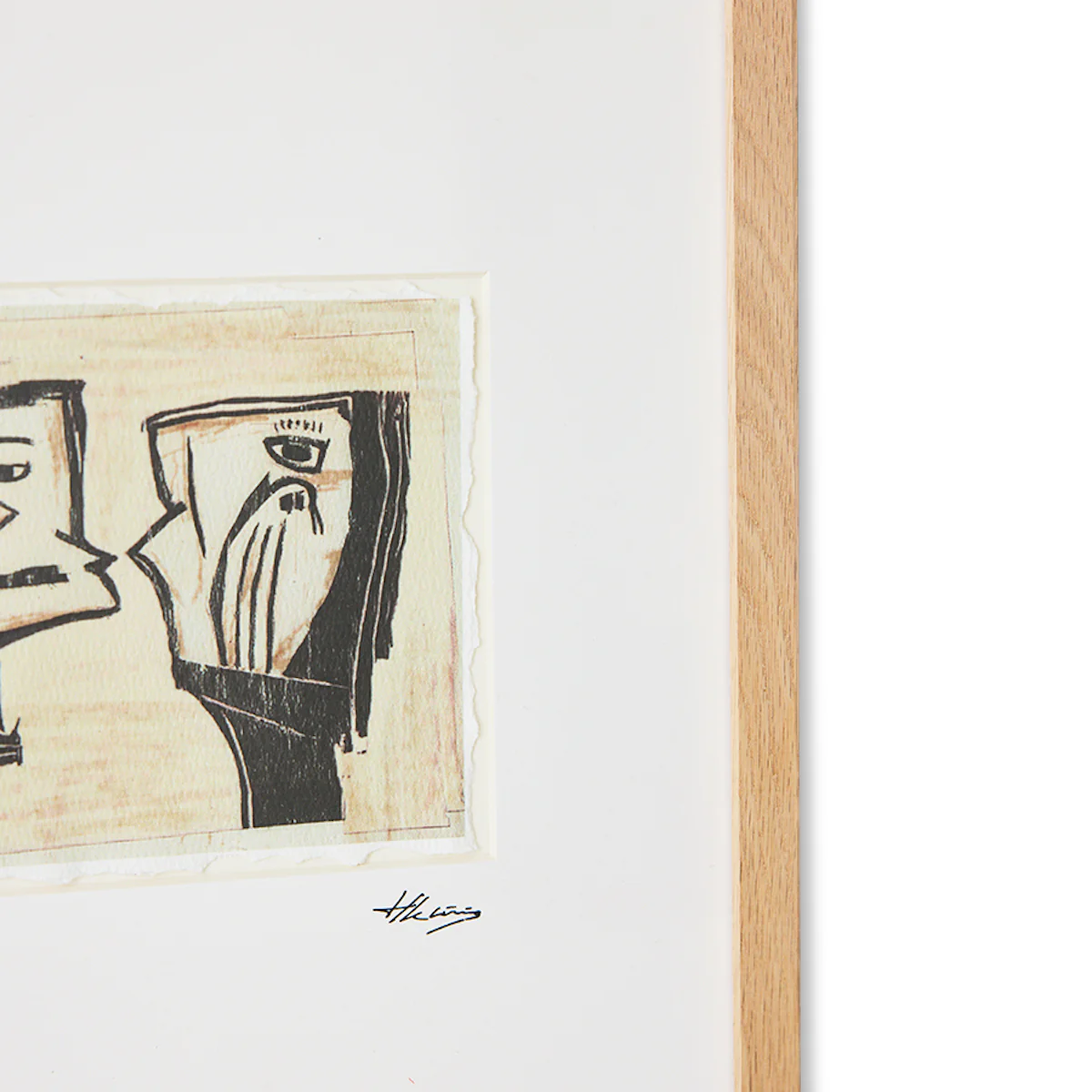 Pre-order Framed Artwork Marty And Kosso, 34x44cm - Image 4
