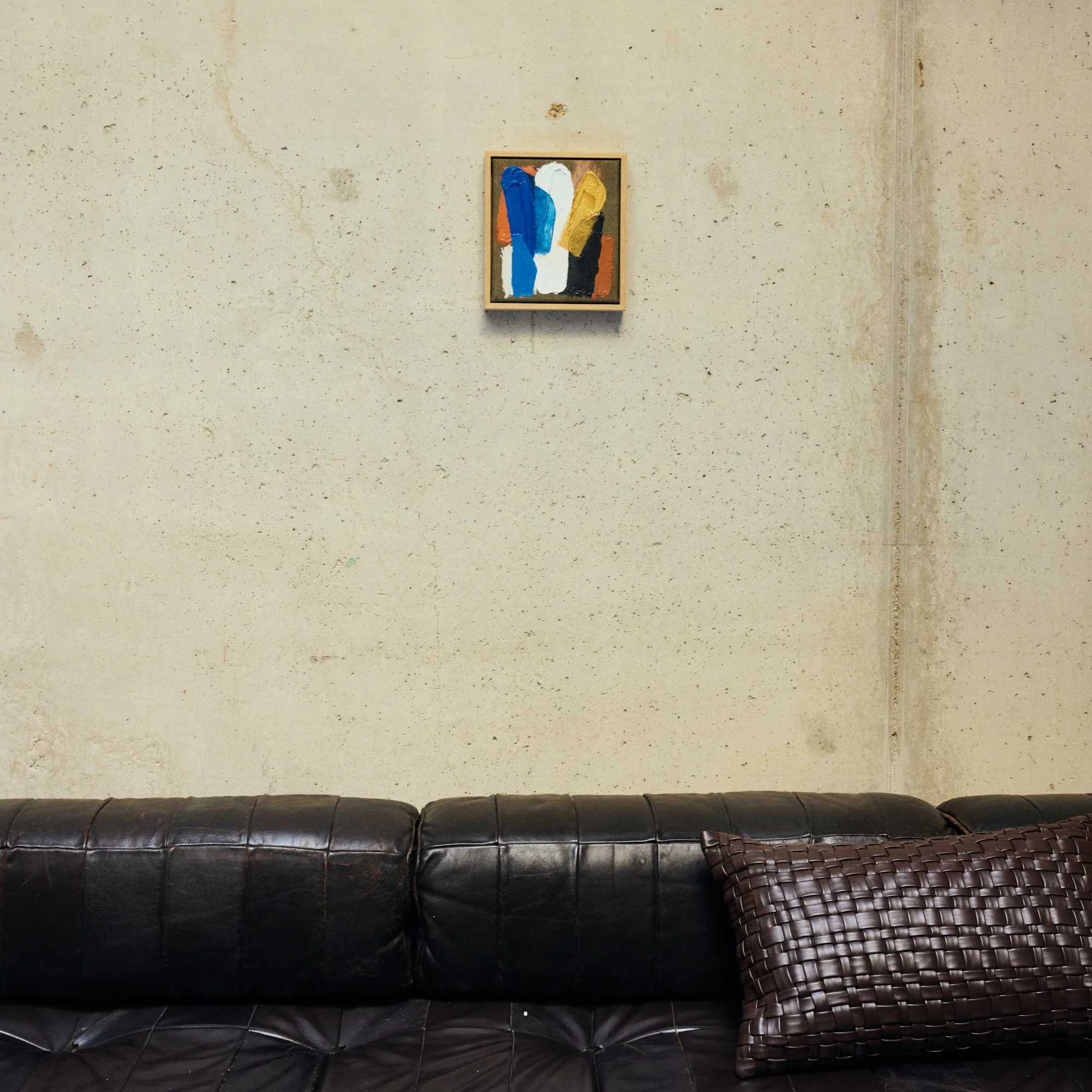 Framed Artwork Moonlight Strokes, 18 x 20cm - Image 2
