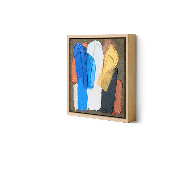 Framed Artwork Moonlight Strokes, 18 x 20cm - Image 5