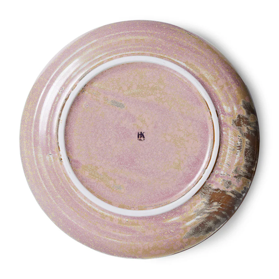 PRE ORDER Home Chef Ceramics: Deep Plate Large Rustic Pink - Image 5