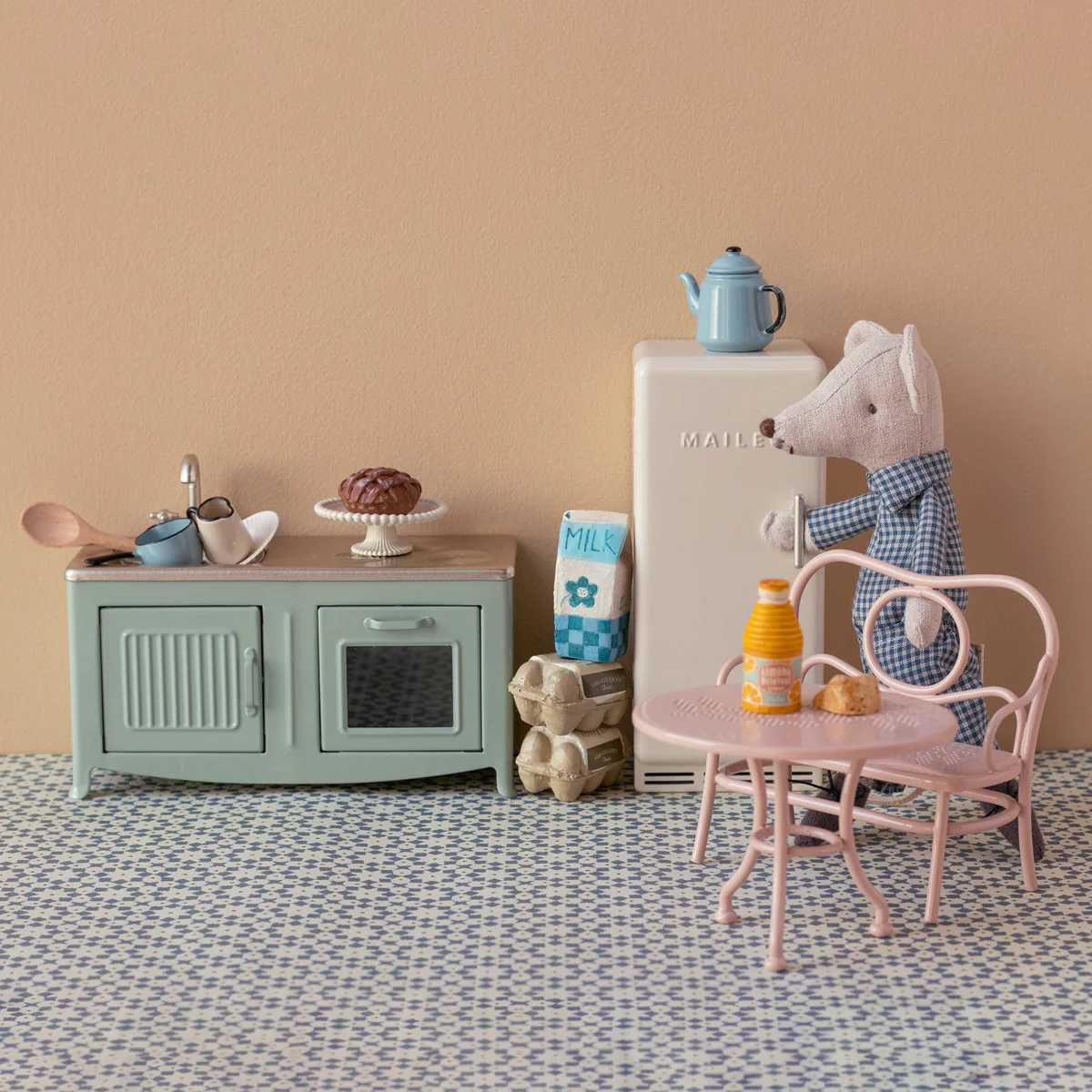 Café set, Mouse, Big - Pale pink Regular - Image 3