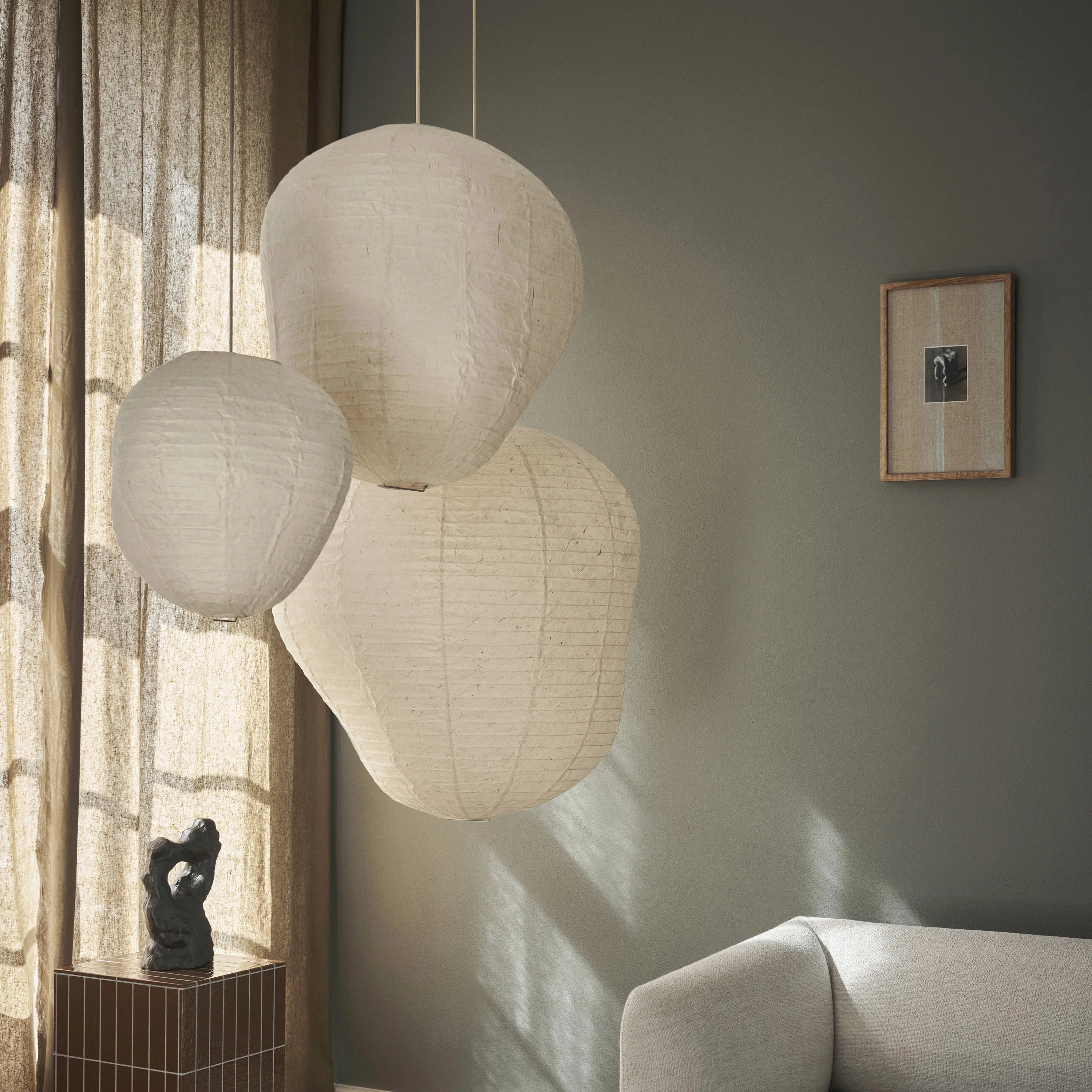 Kurbis Lampshade 60 - Natural - Image 2