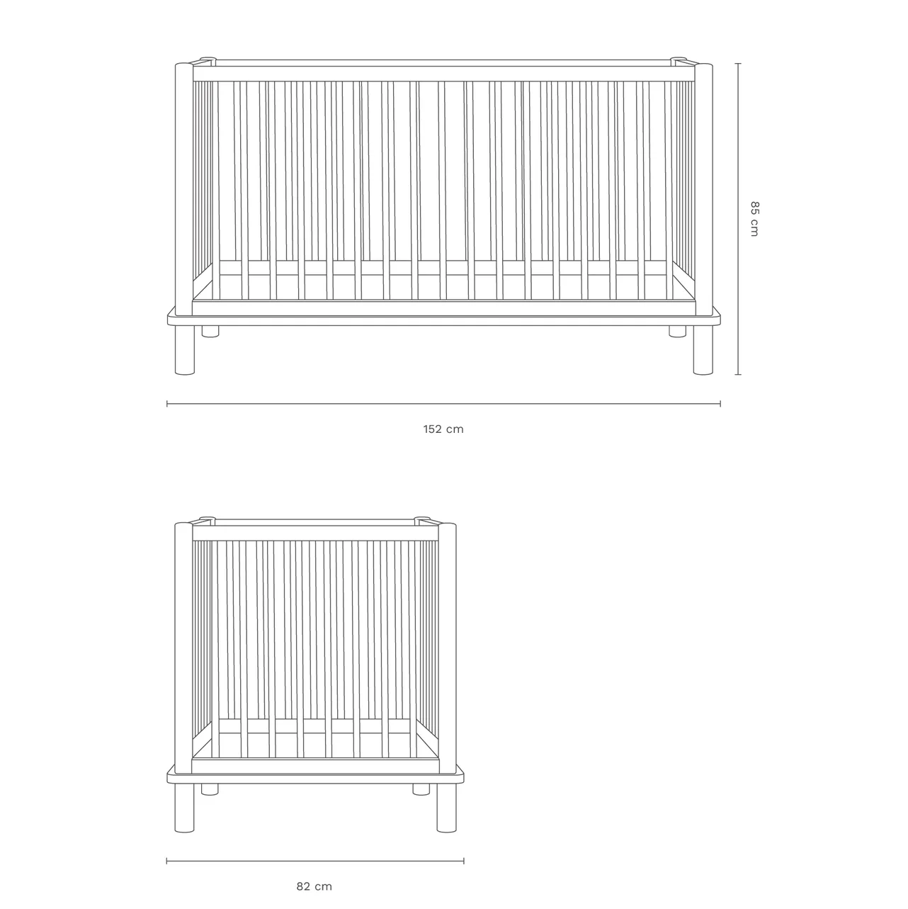 Latitude Evolving Crib and Junior Bed Extension Kit - Image 9