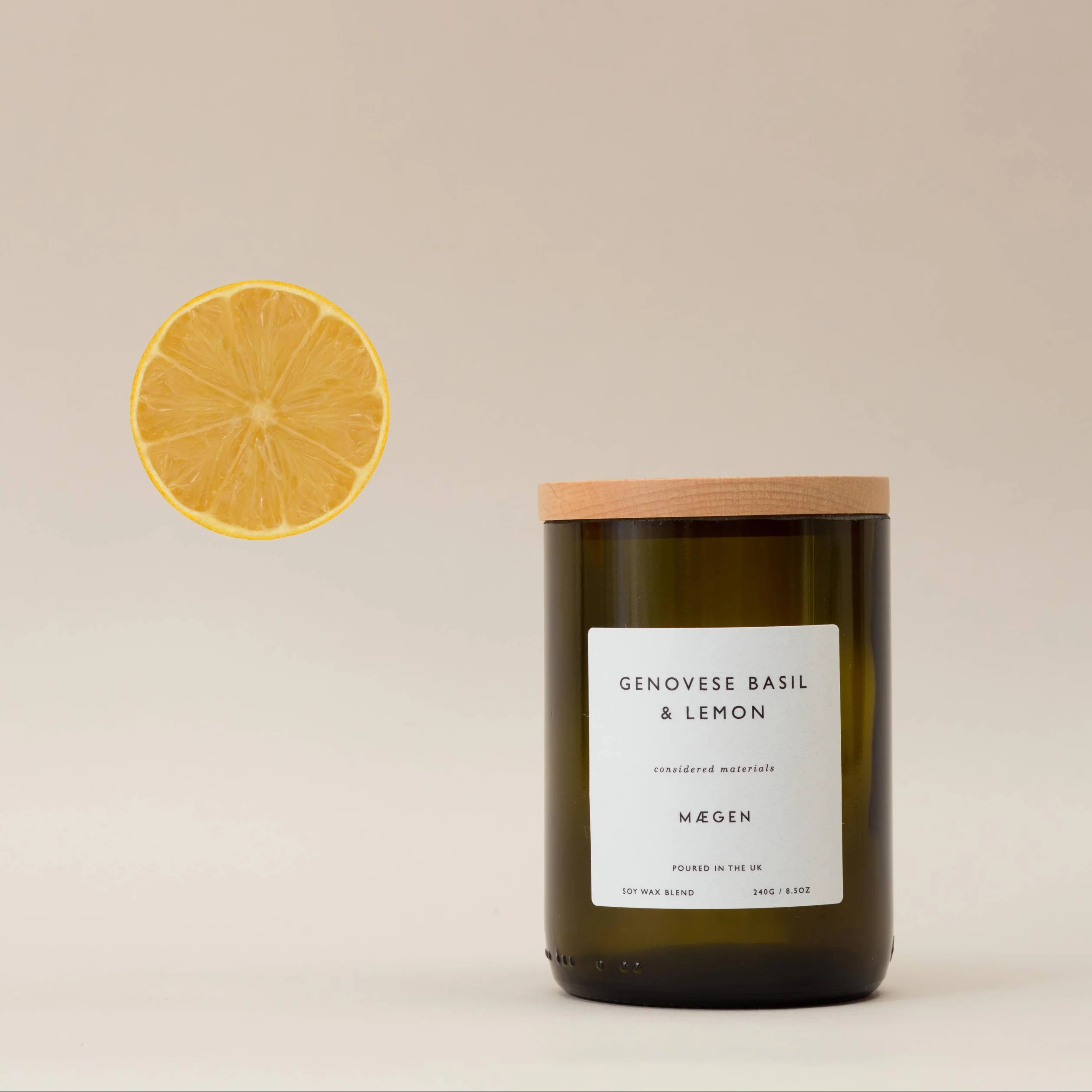 MÆGEN Orchard - Genovese Basil & Lemon: 250g - 8.8oz - Image 2