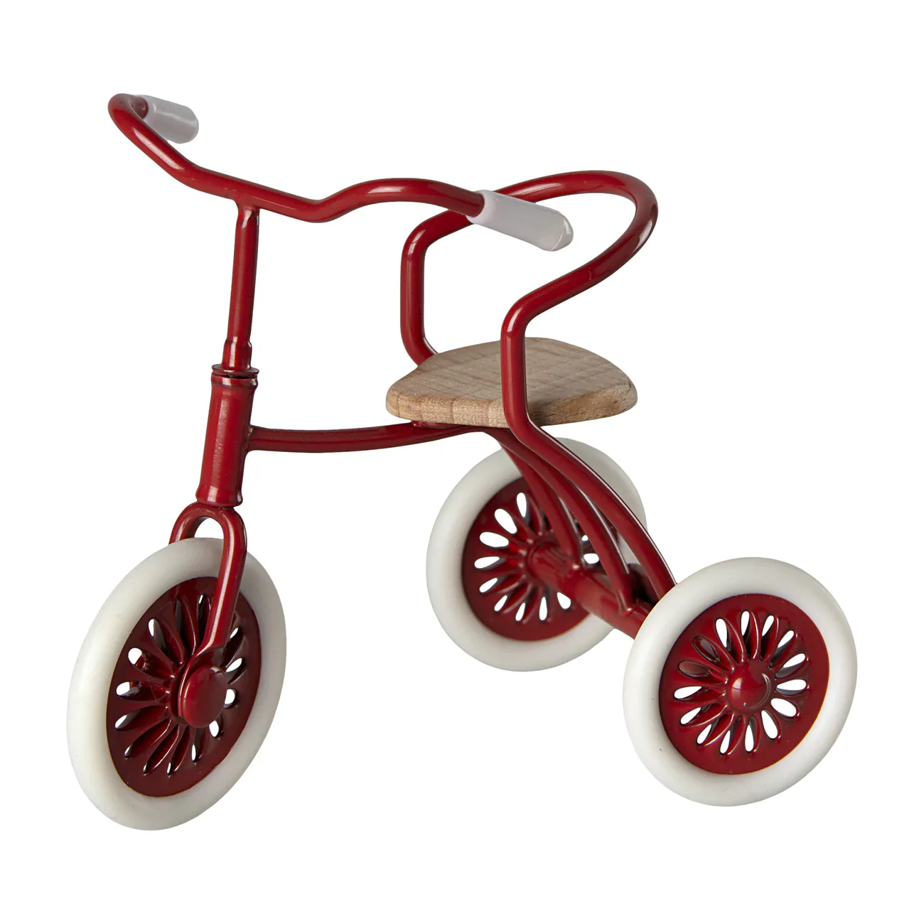 PRE ORDER Maileg Abri à tricycle, Mouse - Red