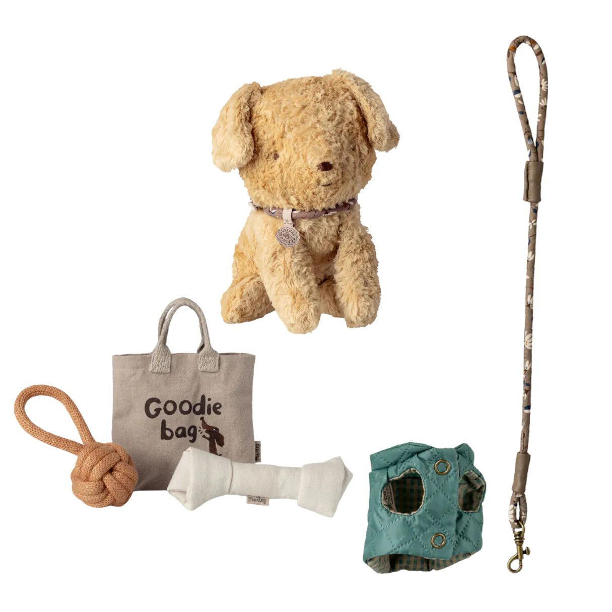 Maileg Puppy Bundle Blue