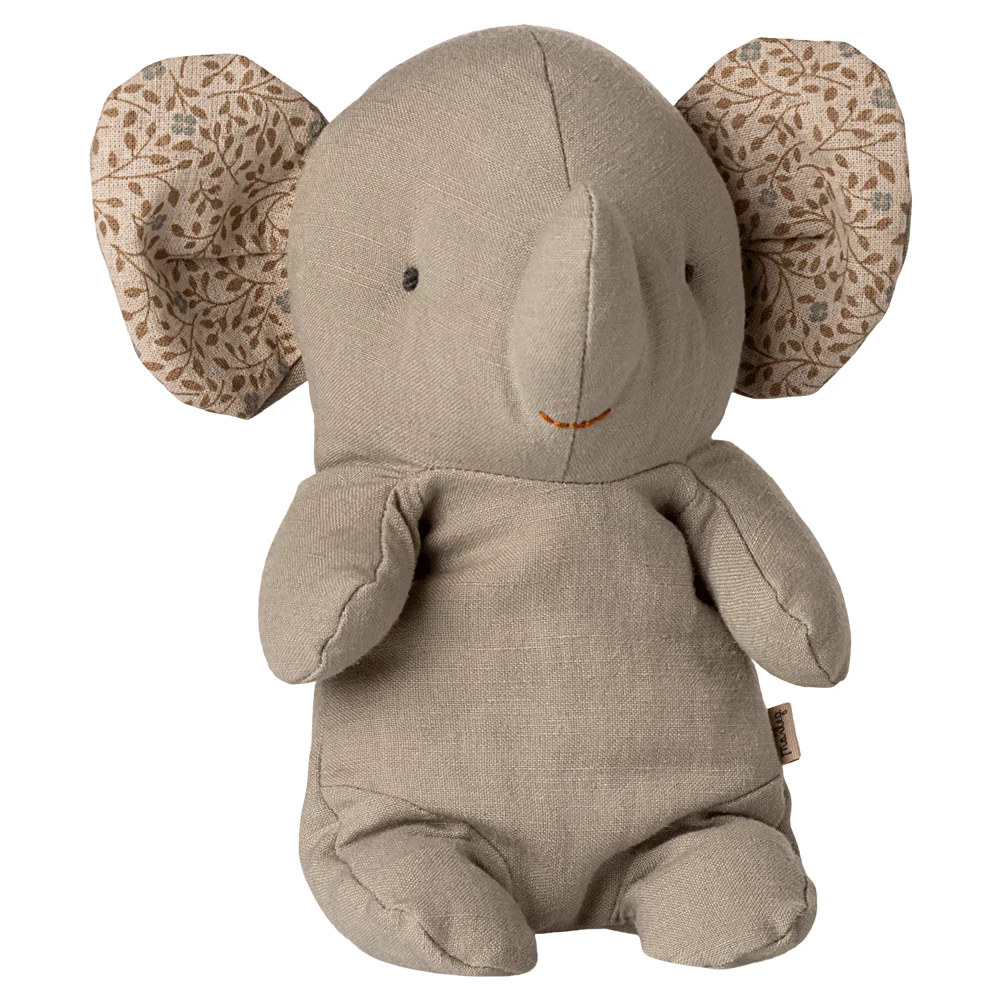 Safari Friends, Elephant, Small - Iron Grey