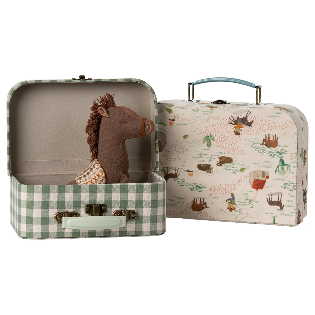Maileg Suitcase Set, 2 pcs - Pony Design - Image 2