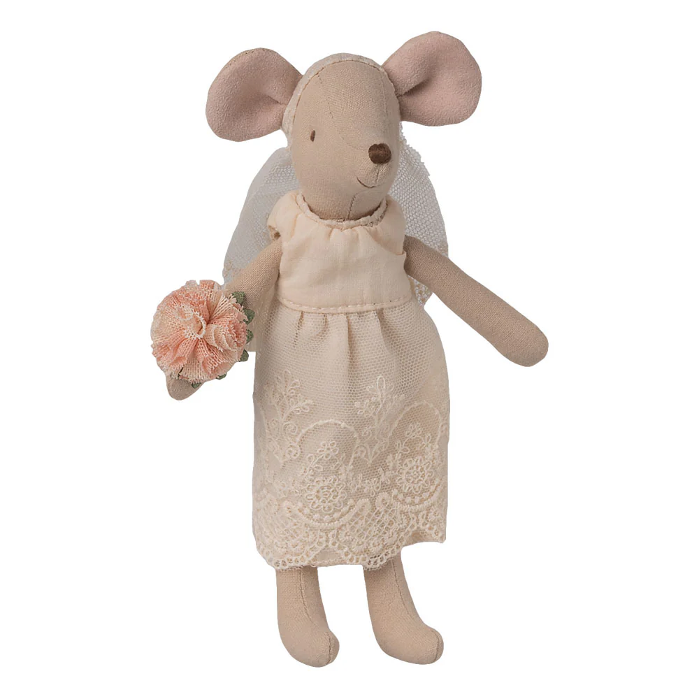 Maileg Wedding Dress Mum Mouse - Image 2