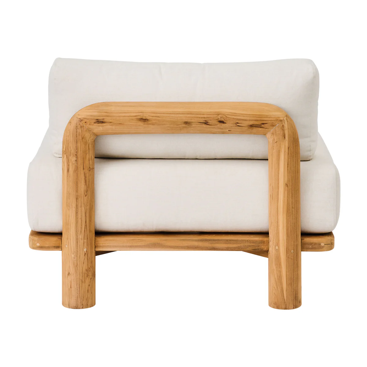 Recycled Teak Outdoor Module Sofa PRE ORDER - Image 12