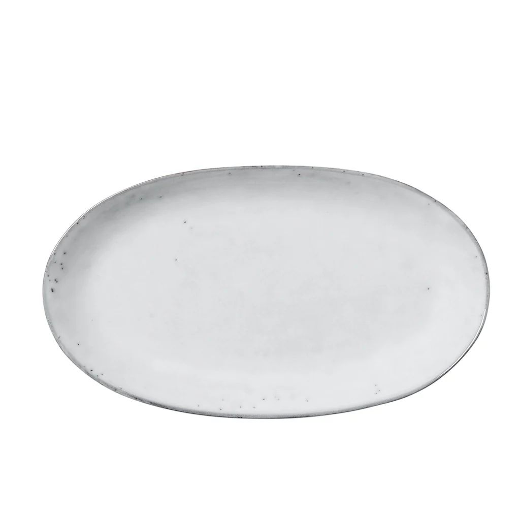 Nordic Sand Plate Oval W17 x L30