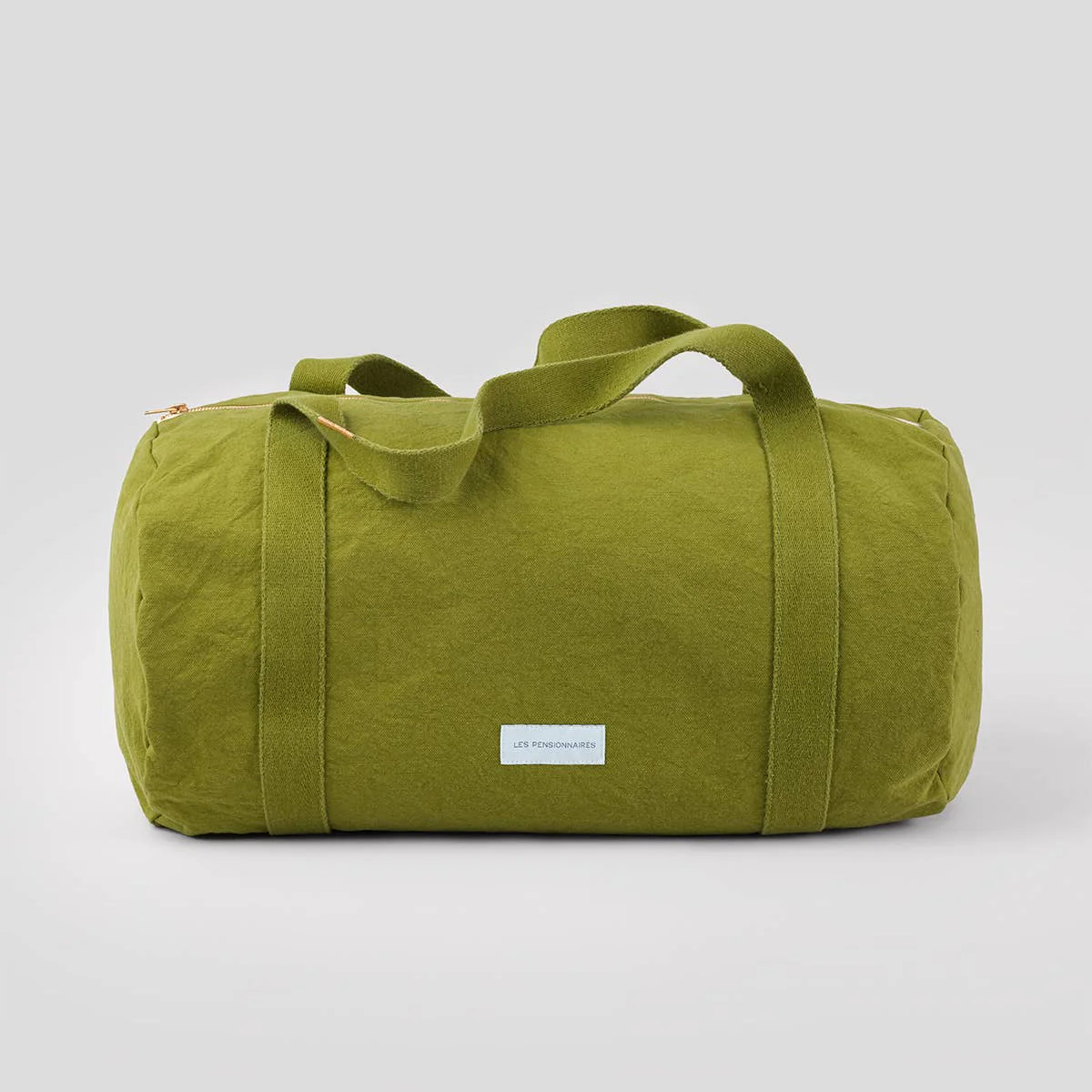 Organic Cotton Canvas Bowling Bag Moss Green