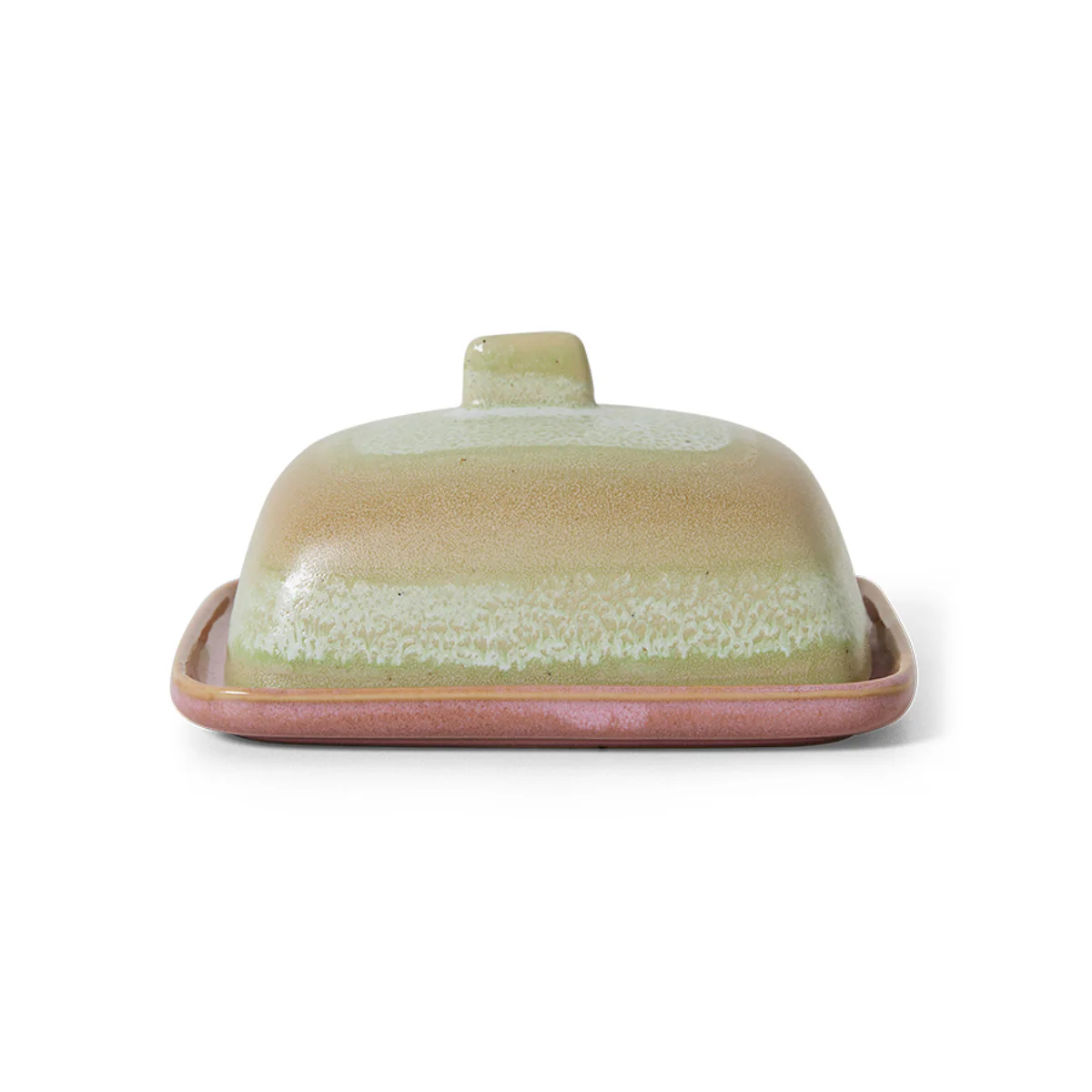 Pre-order 70s Ceramics: Butter Dish Skyline