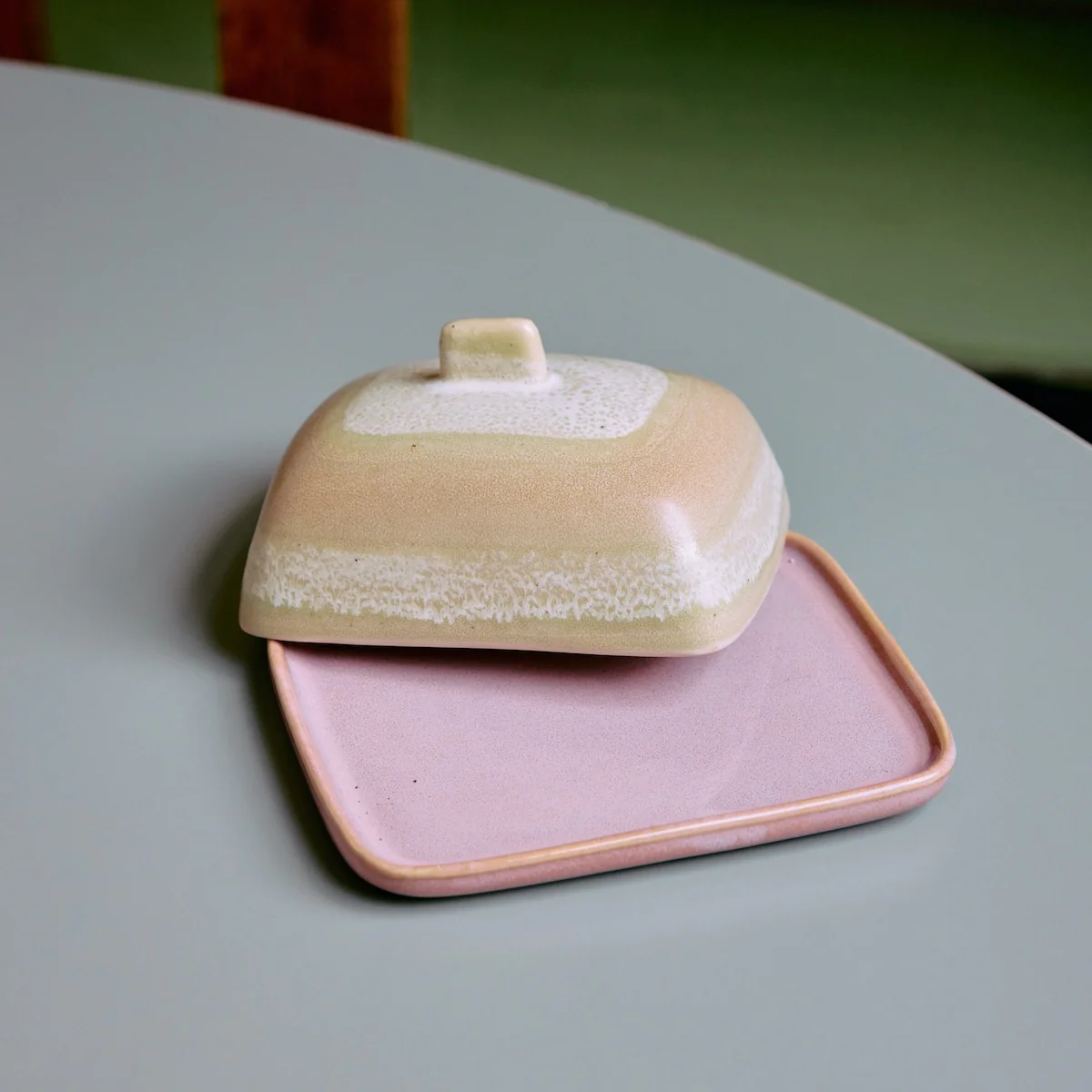 Pre-order 70s Ceramics: Butter Dish Skyline - Image 6