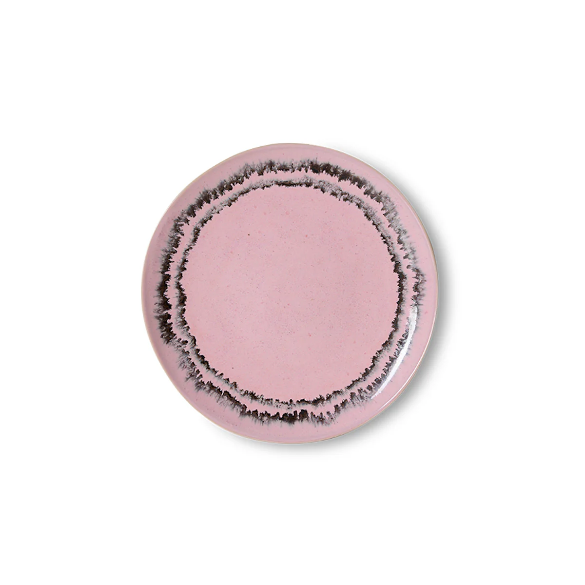 70's Ceramics Dessert Plate Bubble Set of 2 - Image 3