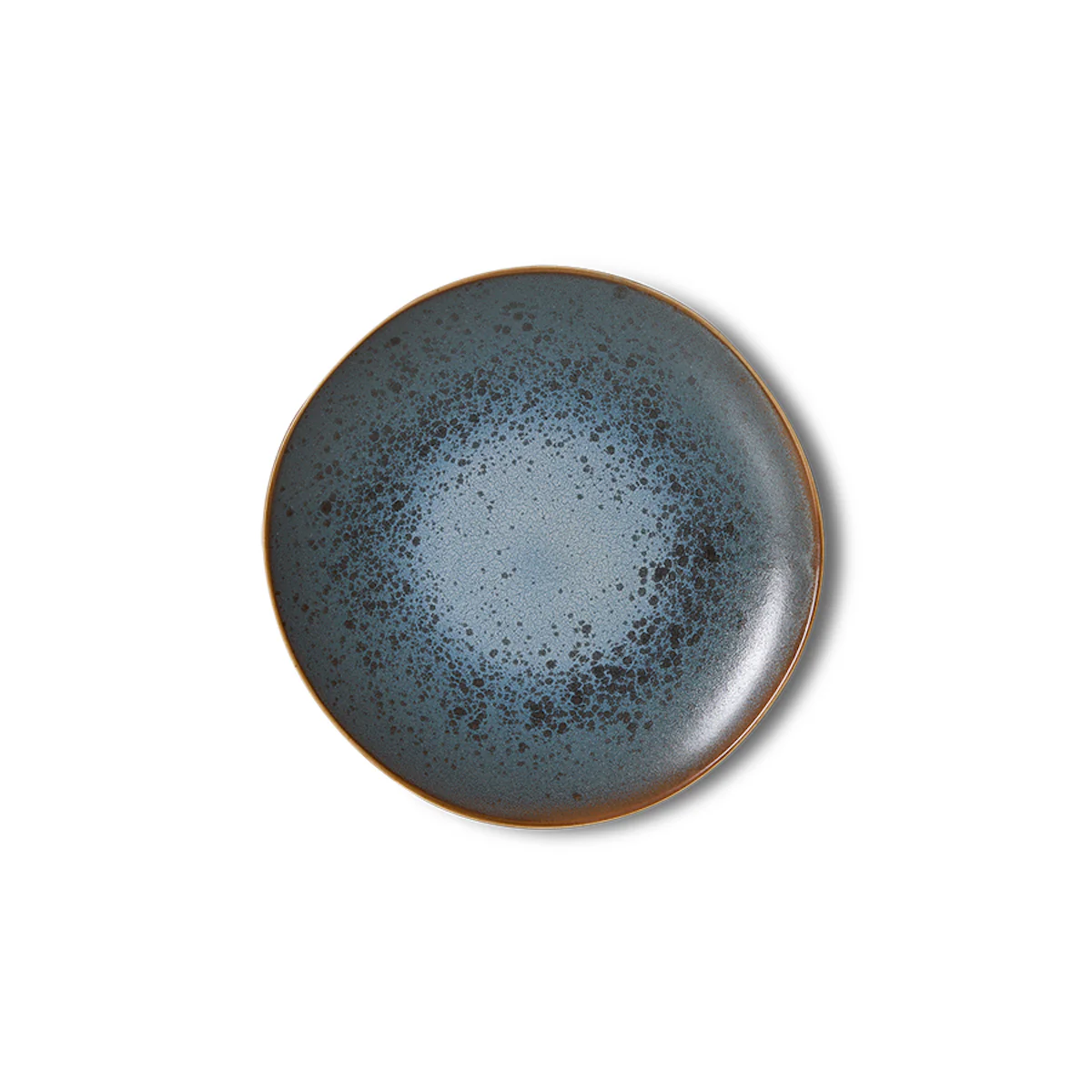 70's Ceramics Dessert Plate Mineral Set of 2 - Image 3