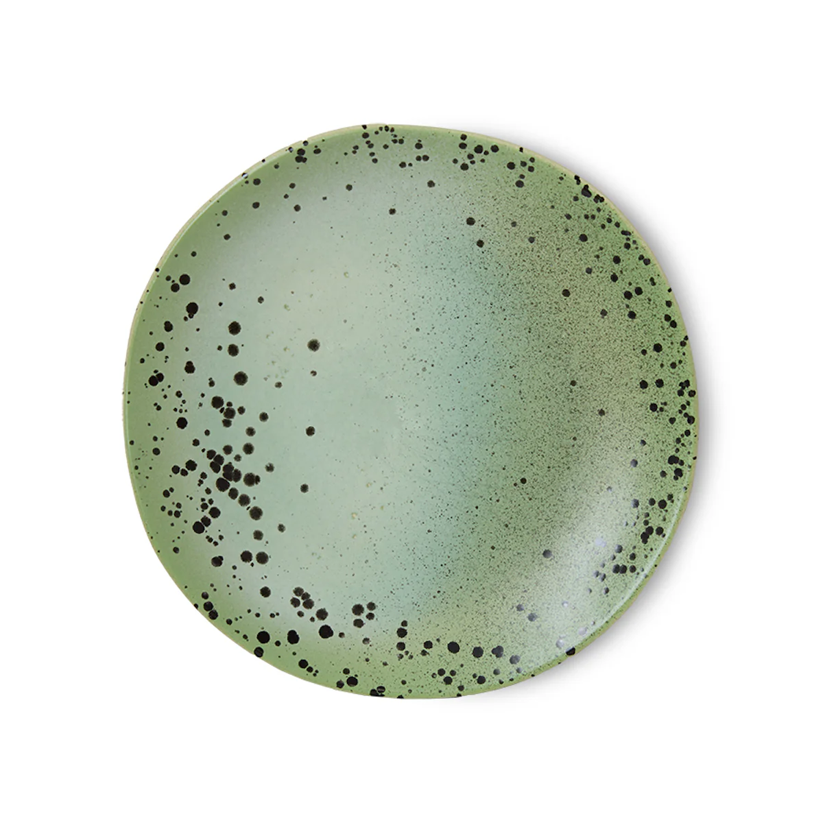 70s Ceramics: Side Plates Fleck, Set of 2 - Image 2