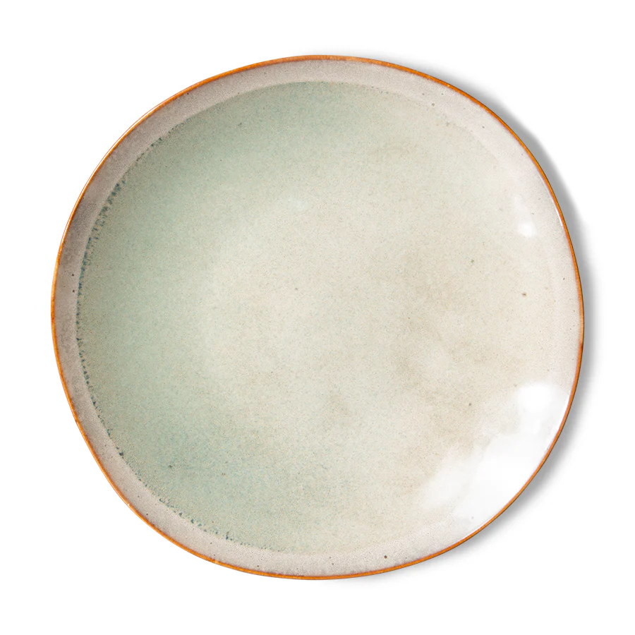 Pre-order 70s Ceramics: Side Plates Mist, Set of 2 - Image 4