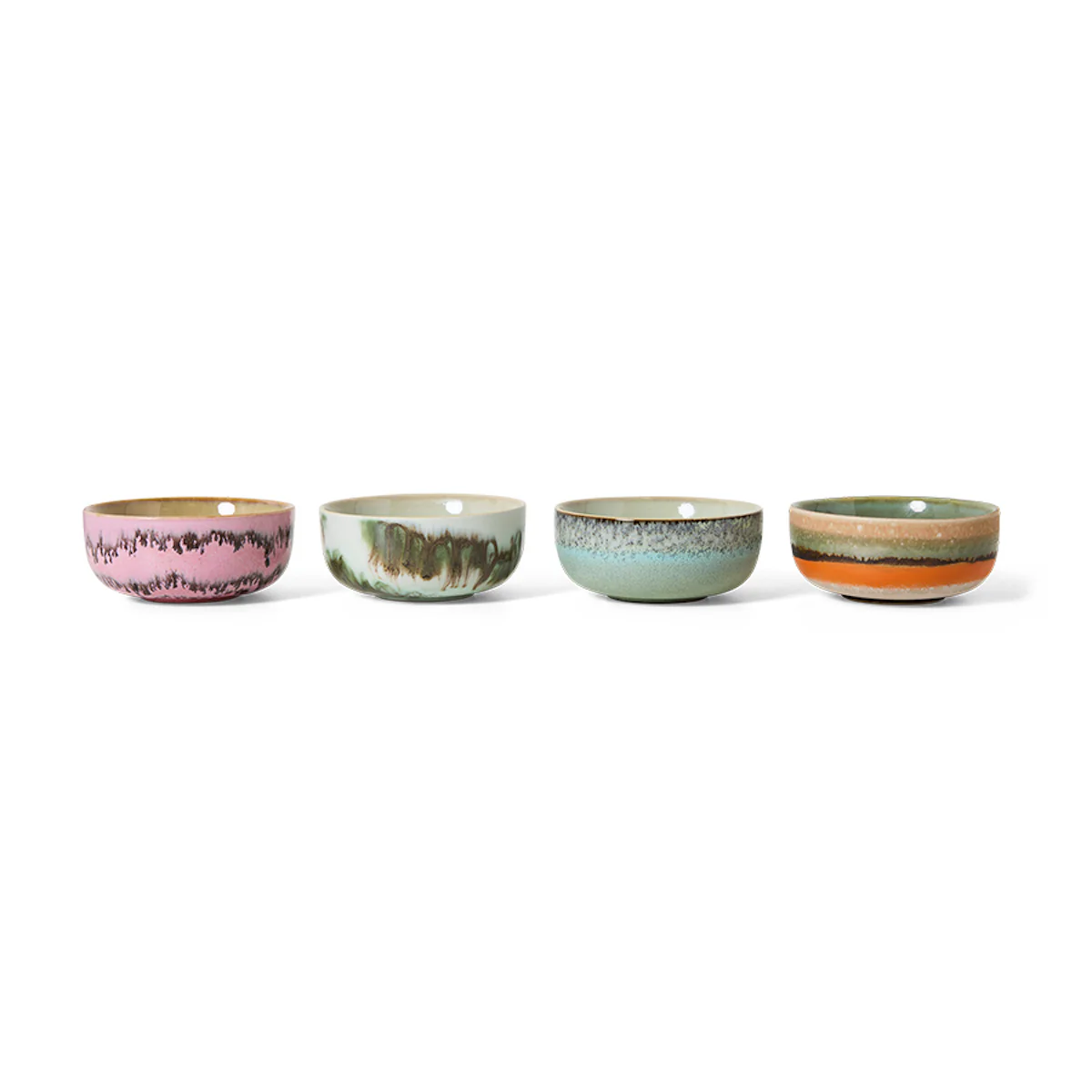 Pre-order 70s Ceramics: Tapas Bowls Renaissance, Set of 4 - Image 3