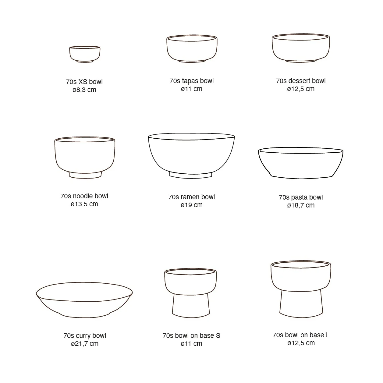 70s Ceramics: Tapas Bowls Tide - Image 4